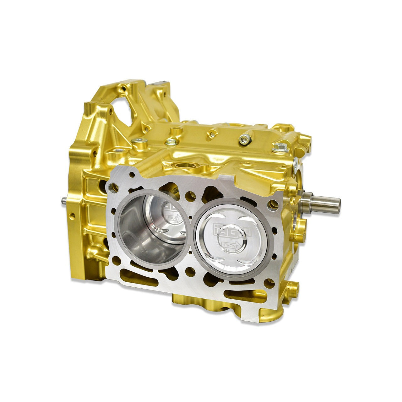 IAG Performance / Willall Stage X 2.5L Subaru Billet Aluminum Short Block - Subaru Models (Inc. 2002-2021 Subaru WRX / 2004-2021 STI / 2004-2013 Forester)